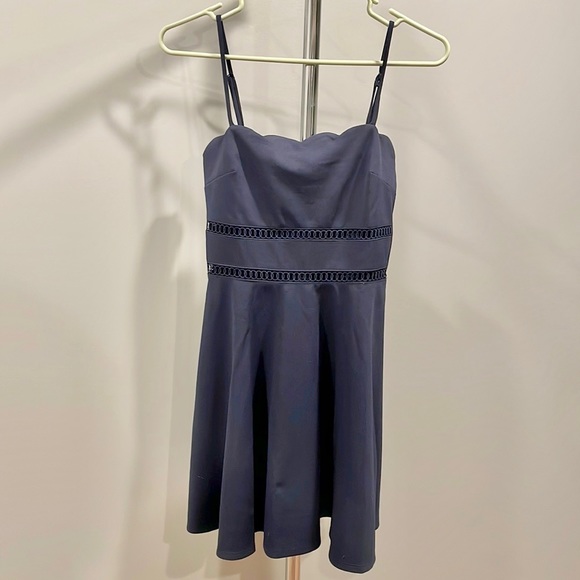 Navy blue dress size Small - Picture 1 of 6